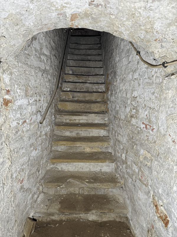 treppe burg angern palas